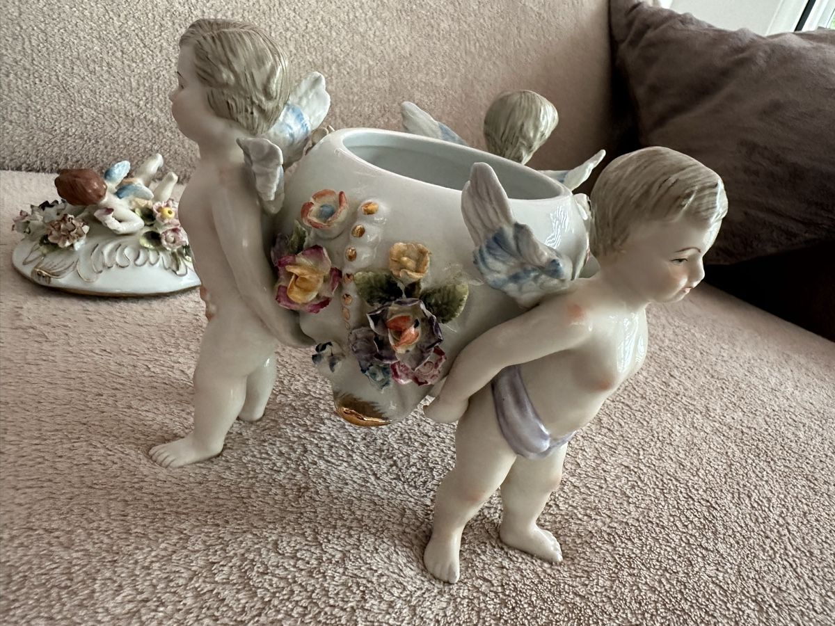 Statuette: Schöne Bonbobiere im Rococco Stil – Usato da Herbriggen venduto da Sehrazade 1