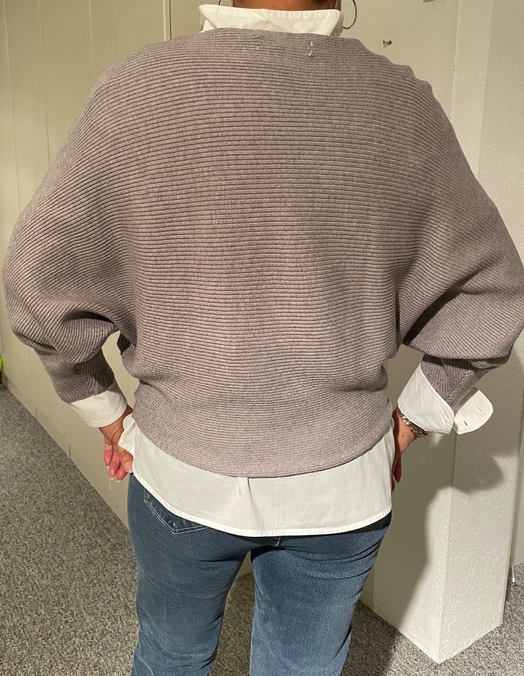 Pullover & Sweatshirts: Pull taupe moderne S – Neu (gemäss Beschreibung) aus Genève von flocon06 1