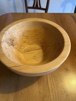 Schöne Holzschale ca 29x14 cm