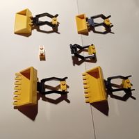 Mechanischer Bagger Lego System Pelle Mécanique