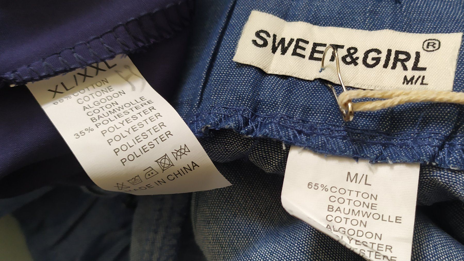 Pantaloni: 2 Shorts neufs en bleu – Nuovo e nell'imballaggio originale da Chezard St-Martin venduto da Loucail 3