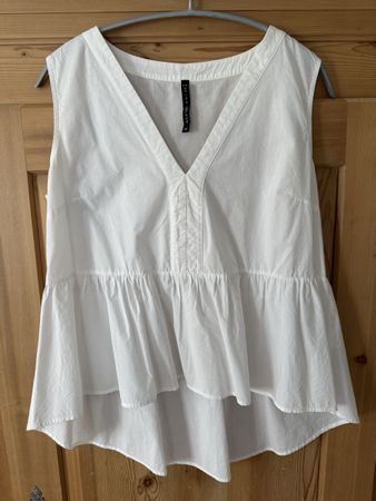 Bluse ärmellos Manila Grace Gr. 40 (= Gr. 34 in DE)