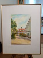 Aquarell signiert-Anne Luise Schwarzberg