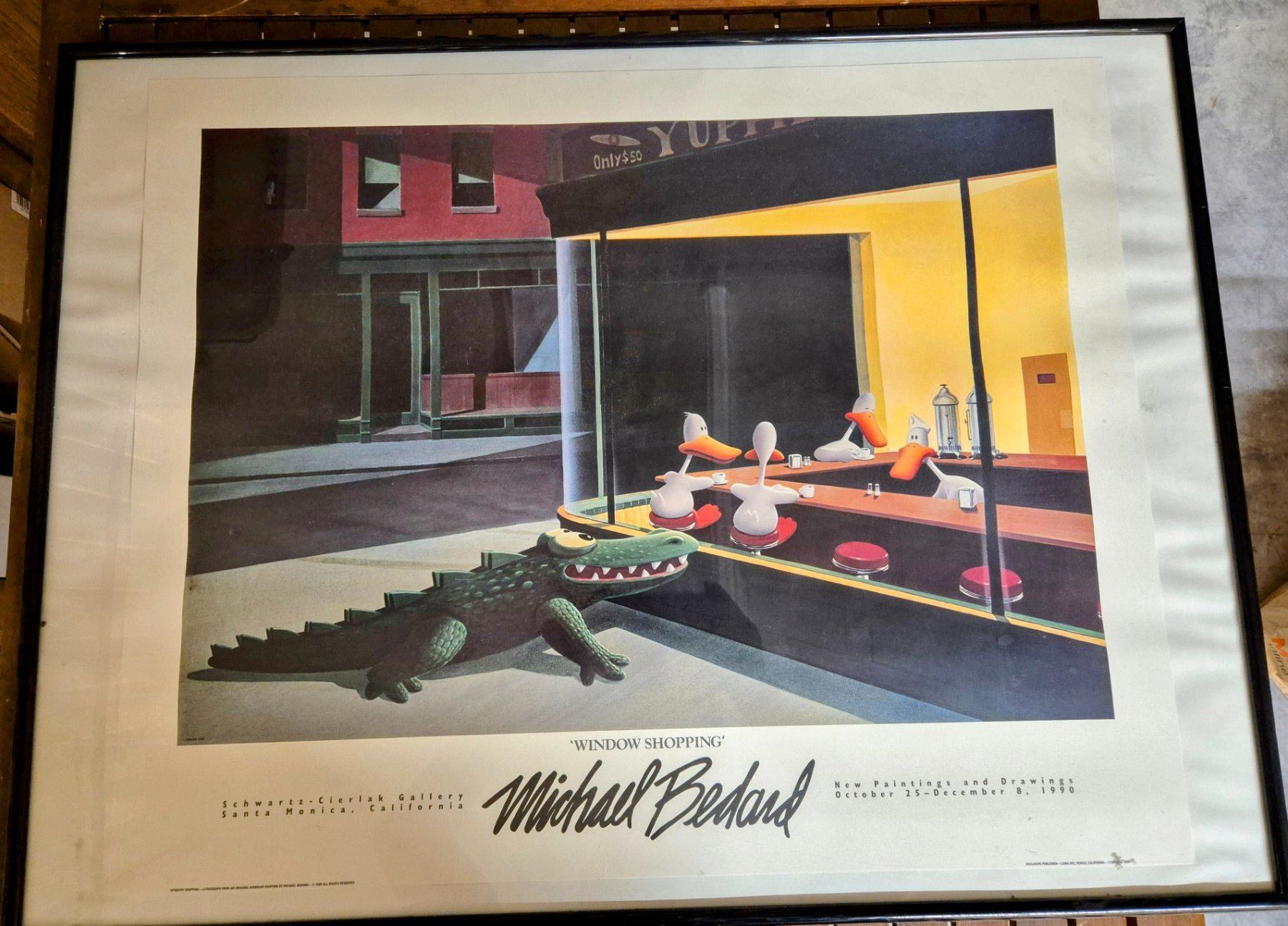 Foto & Immagini: Bild " Windows Shopping" von Michael Bedard Kunststoffrahmen – Usato da Allschwil venduto da Vision139