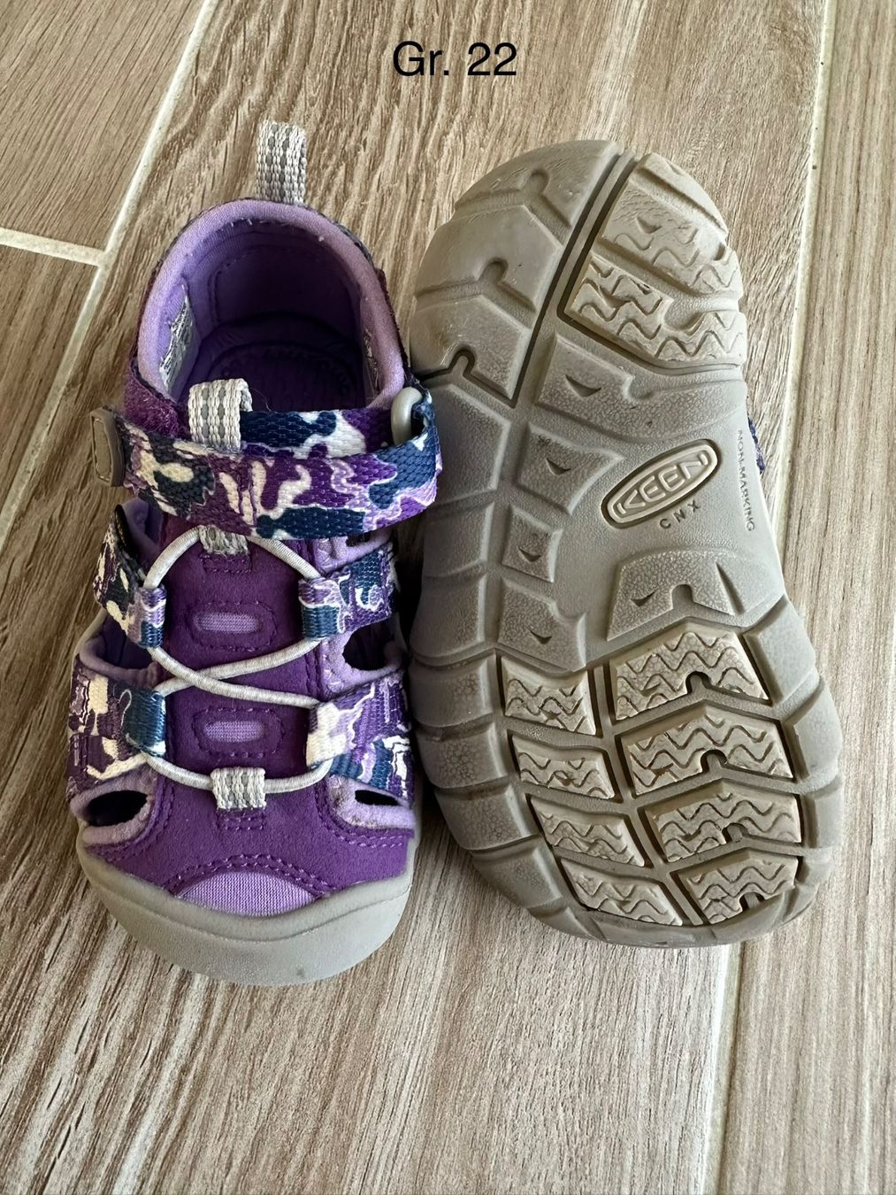 Keen Scarpe per ragazze: Keen Sandalen Gr. 22 violett – Usato da Rudolfstetten venduto da Joyw