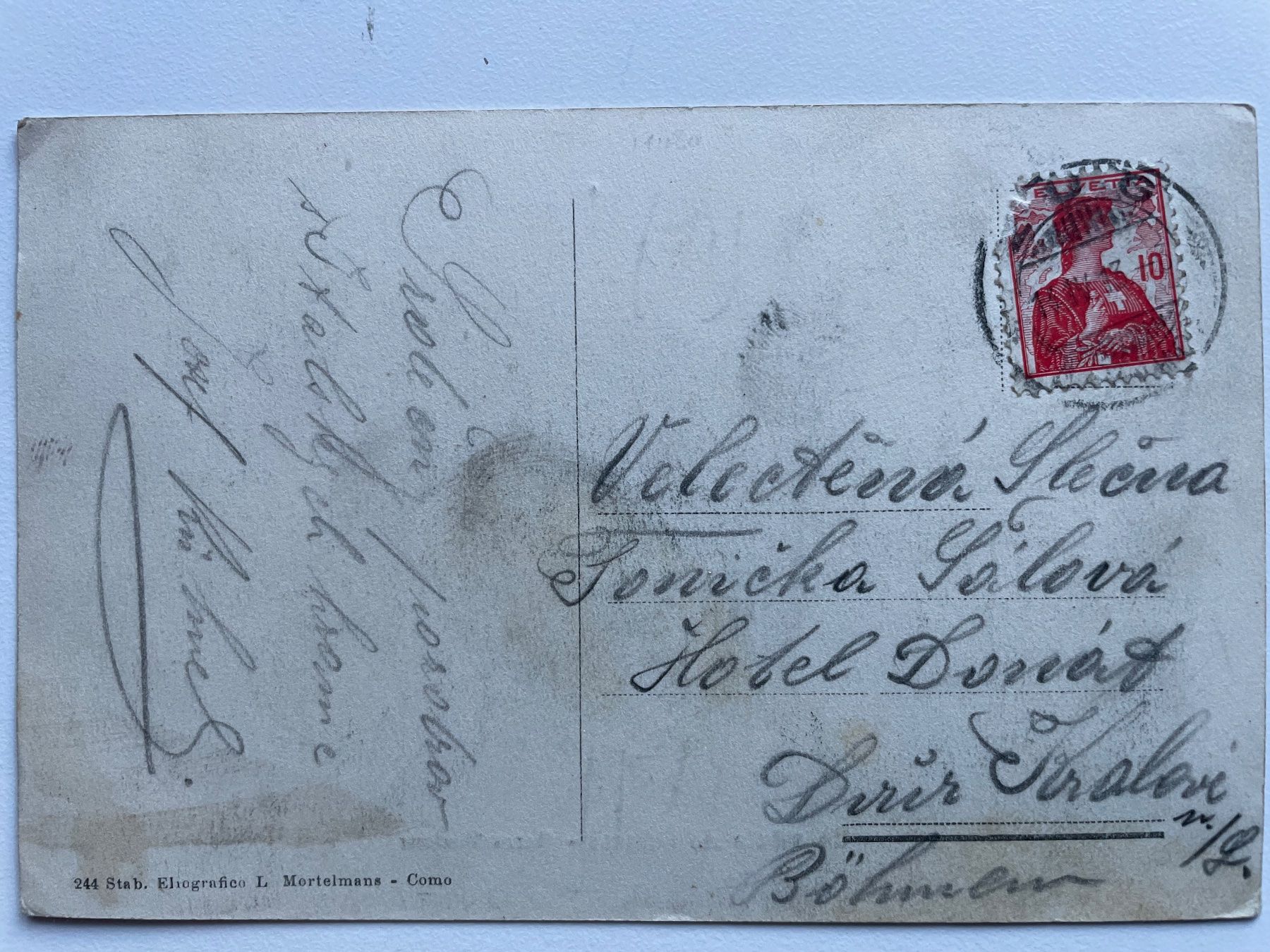 Ansichtskarten: Chiasso 1913 – Gebraucht aus Faido von Luca555 1