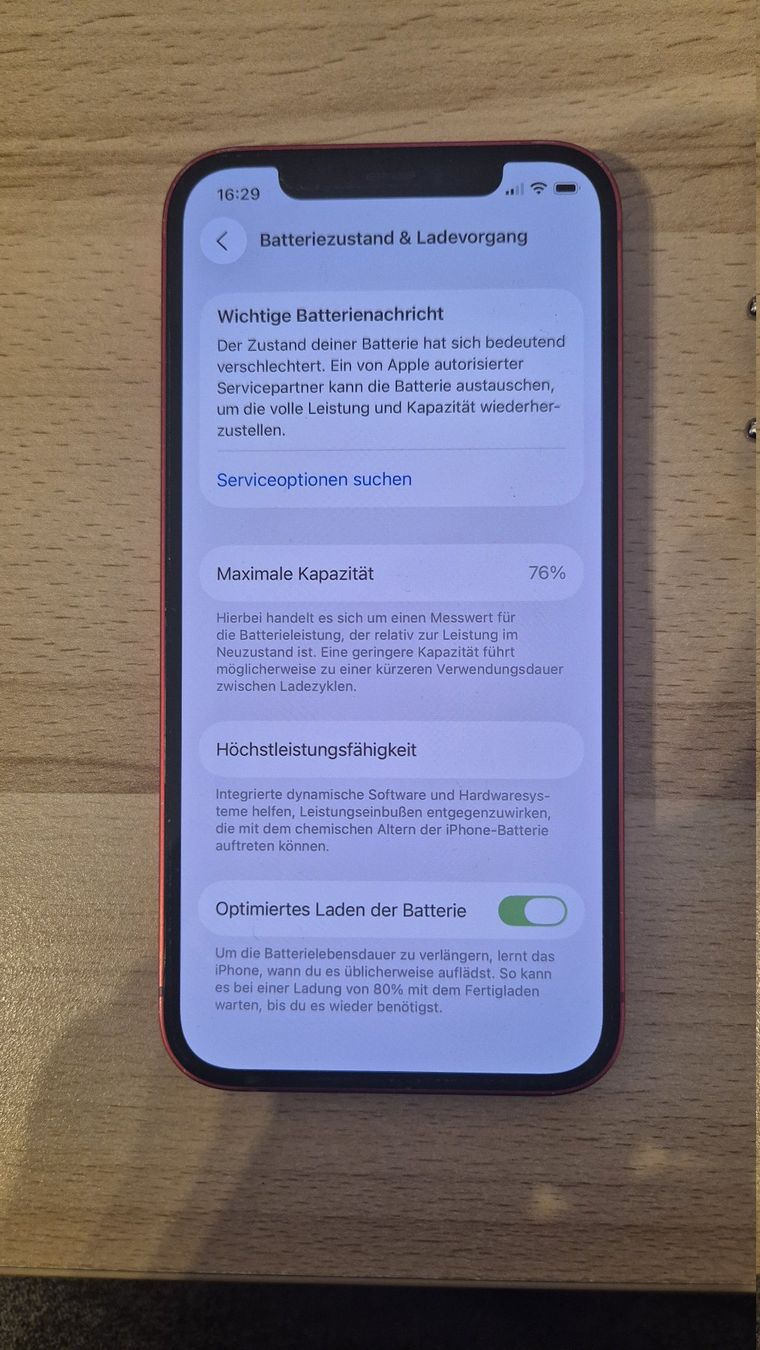 Apple Telefoni cellulari / Smartphones: iPhone 12 128GB Red 2924 – Usato da Münchenbuchsee venduto da MV_Solutions 2