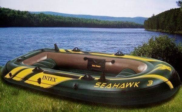 Barche: INTEX Seehawk 3 Boot top neu 2017! – Nuovo e nell'imballaggio originale da Wynau venduto da Intexpool24 2