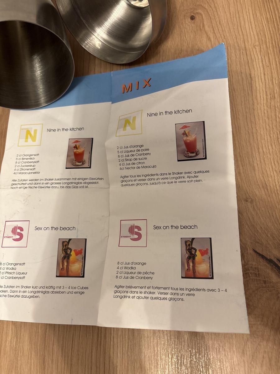 Cuisines complètes: Cocktail Edelstahl Shaker Goldwell – D'occasion à Chur par copino 3