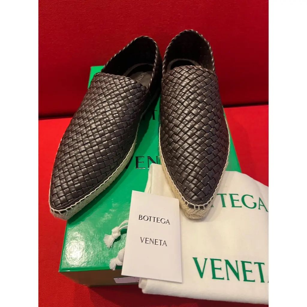 Bottega Veneta Scarpe da donna: Bottega Veneta Leder espadrilles Gr.37 – Nuovo e nell'imballaggio originale da Pfäffikon SZ venduto da EMMA0111