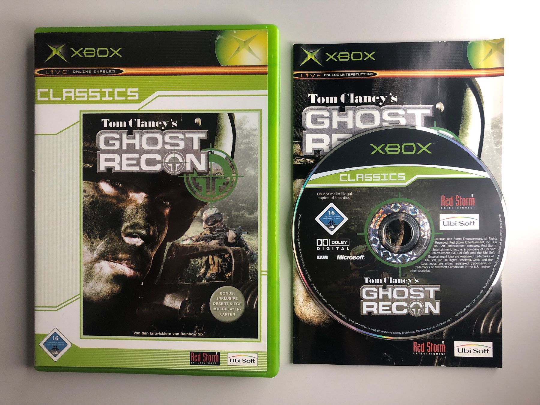 Microsoft Spiele: Tom Clancys Ghost Recon - Xbox – Gebraucht aus St.gallen von taduz