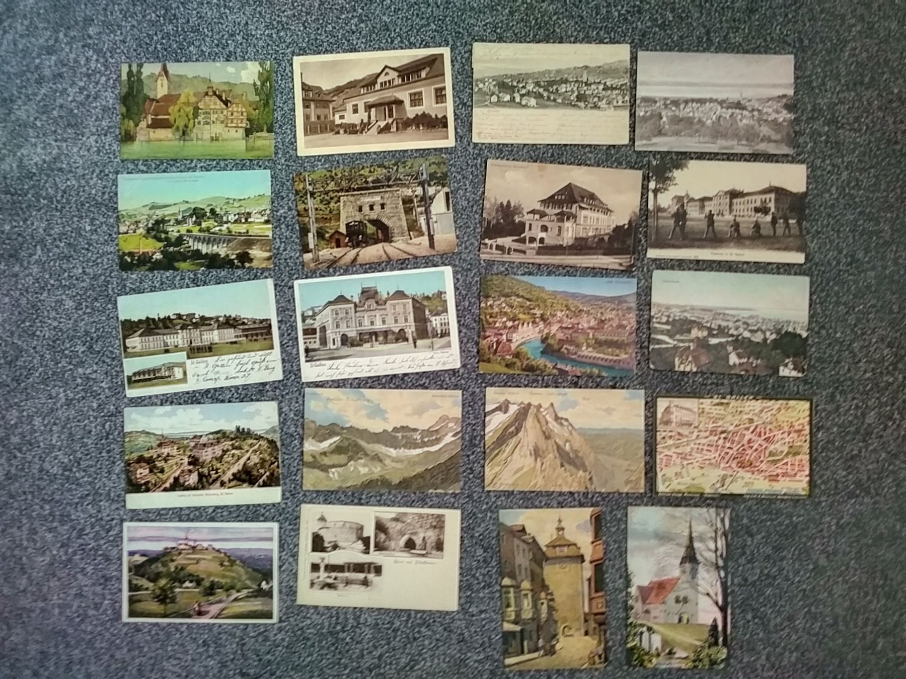 Cartoline postali: Sammlung Ansichtskarten Schweiz 100 Stück – Usato da Appenzell venduto da lama19 2