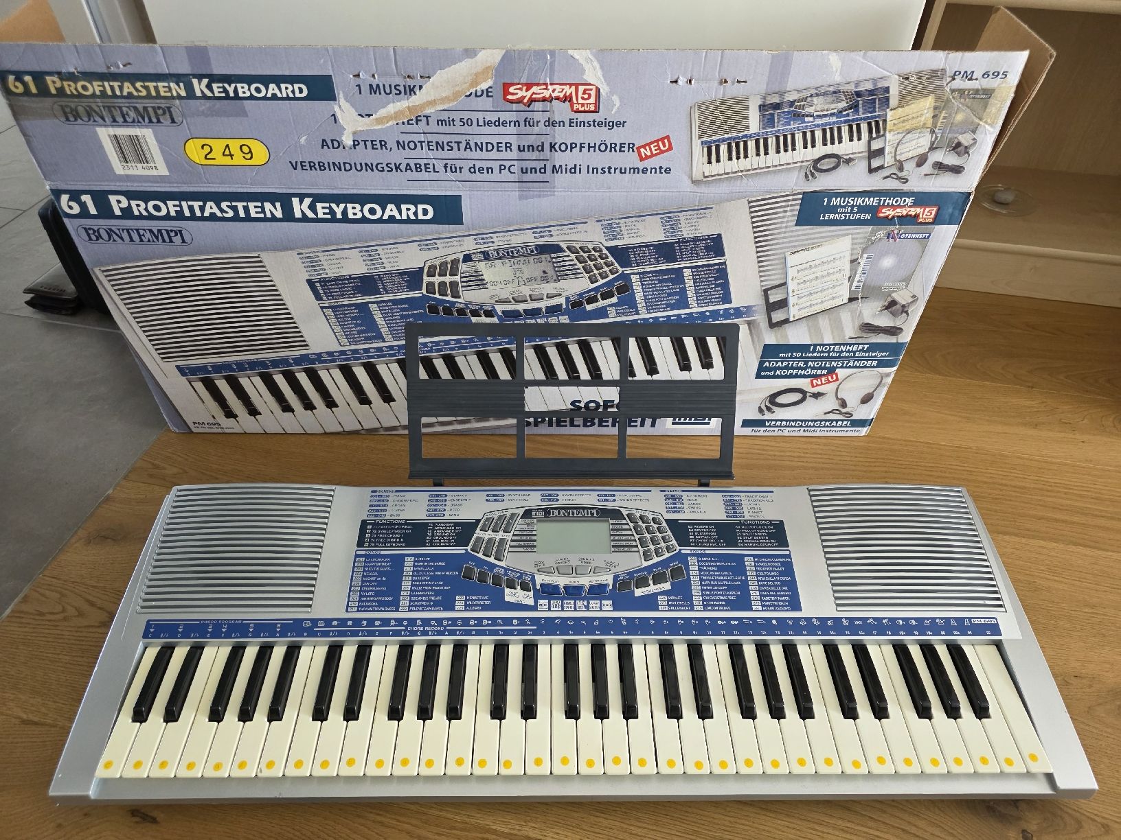 Bontempi Strumenti musicali: Bontempi Keyboard PM 695 – Usato da Kaisten venduto da M.R.Mahrer