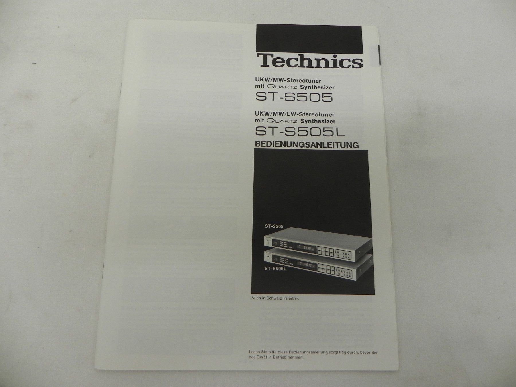 Technics Radio: Technics ST-S 505L Tuner – Usato da Basel venduto da Life-Style-Art 7
