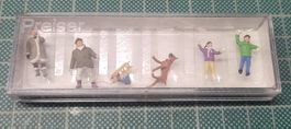 Preiser 10310 Familie Krause im Schnee Figuren H0