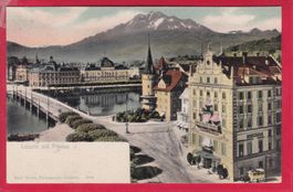 LUZERN MIT PILATUS, 23.5.1906
