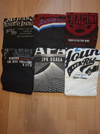 6 wunderschöne Shirts XL aus aller Welt
