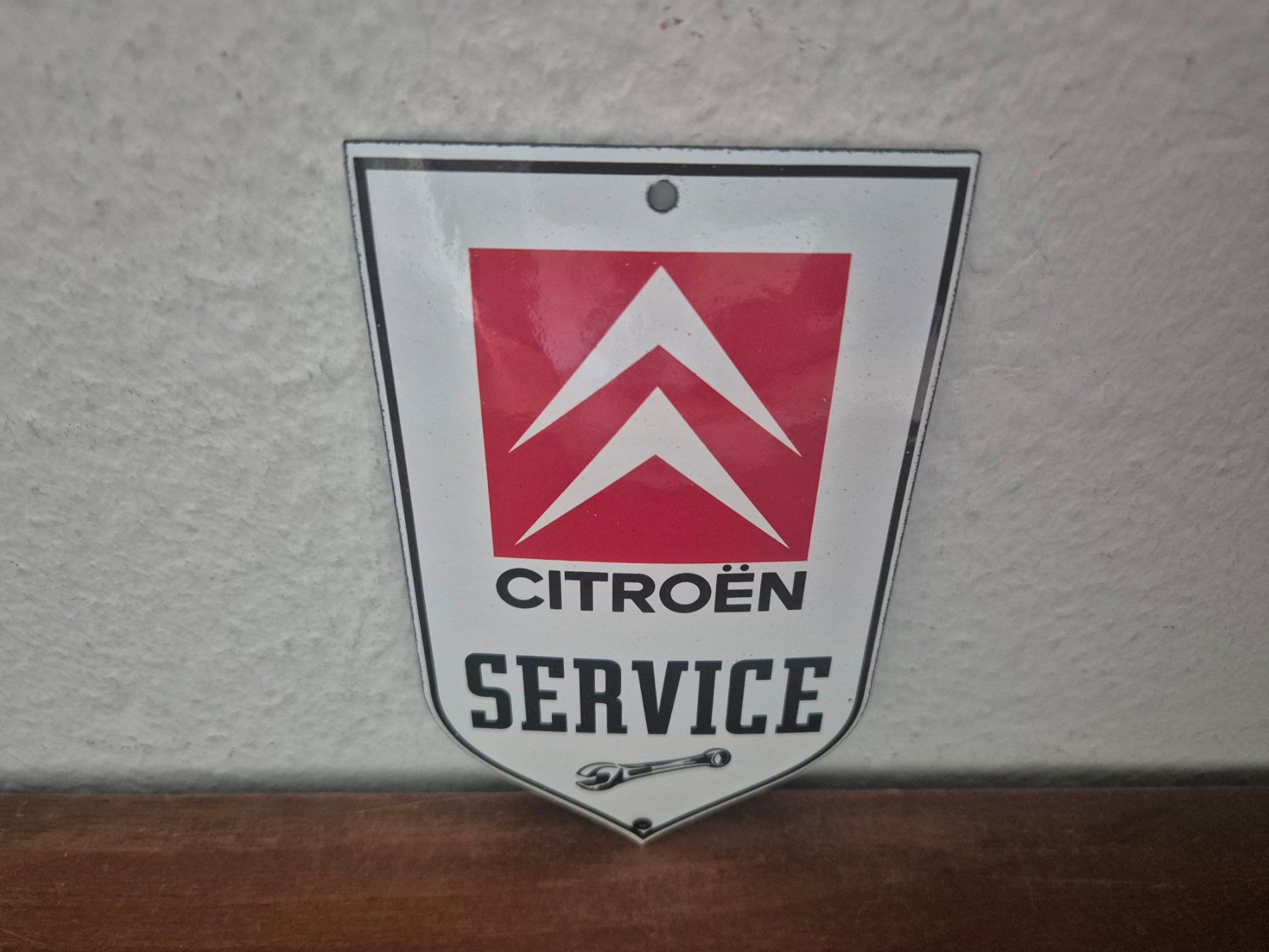 Citroën Schilder: Emailschild Citroen Auto Werkstatt Service Emaille Schild – Neu (gemäss Beschreibung) aus Schaffhausen von pfanis09 2