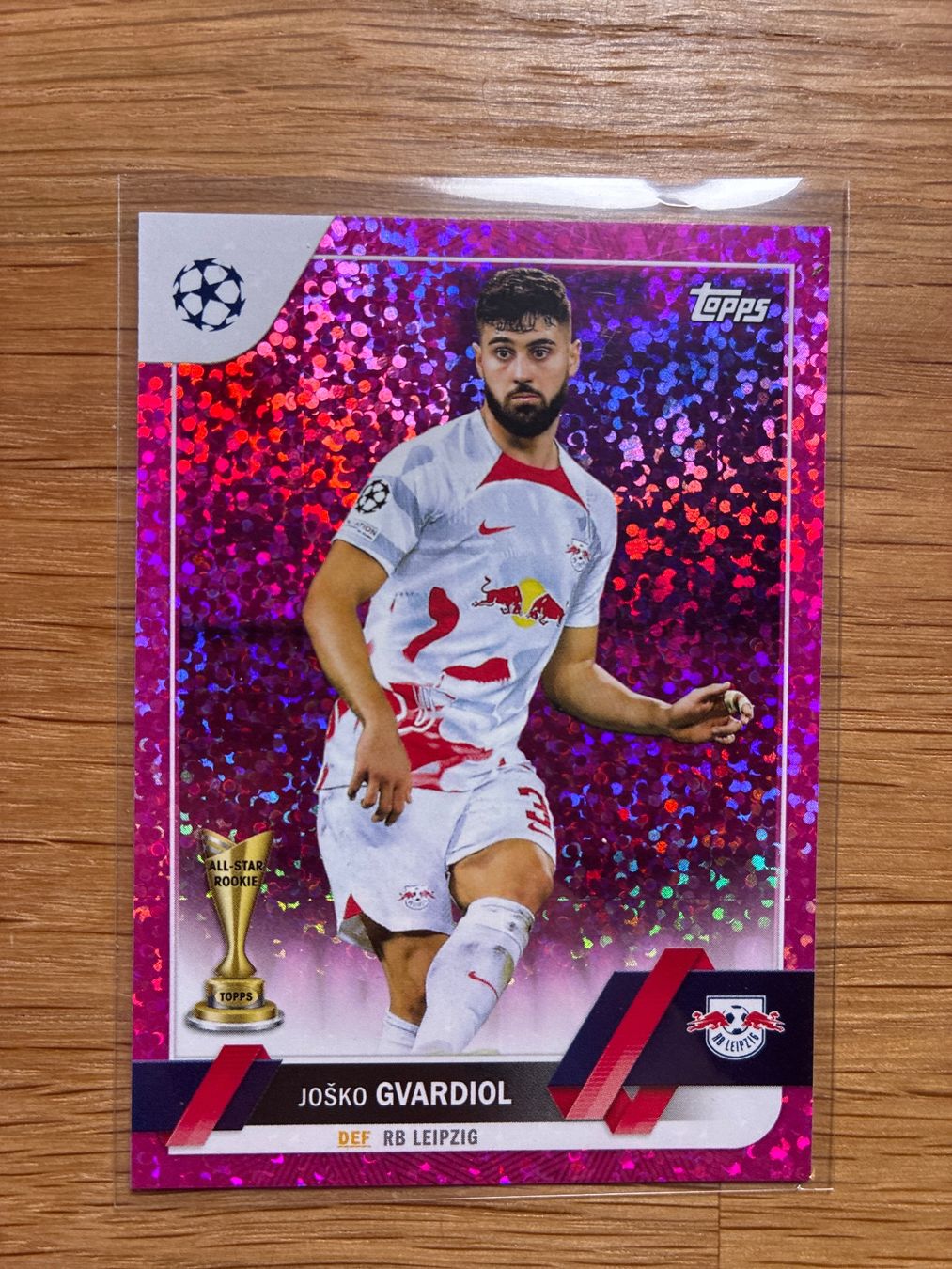 Topps Carte collezionabili: Topps Flagship Josko Gvardiol Pink Specle – Usato da Wangenried venduto da Garagara