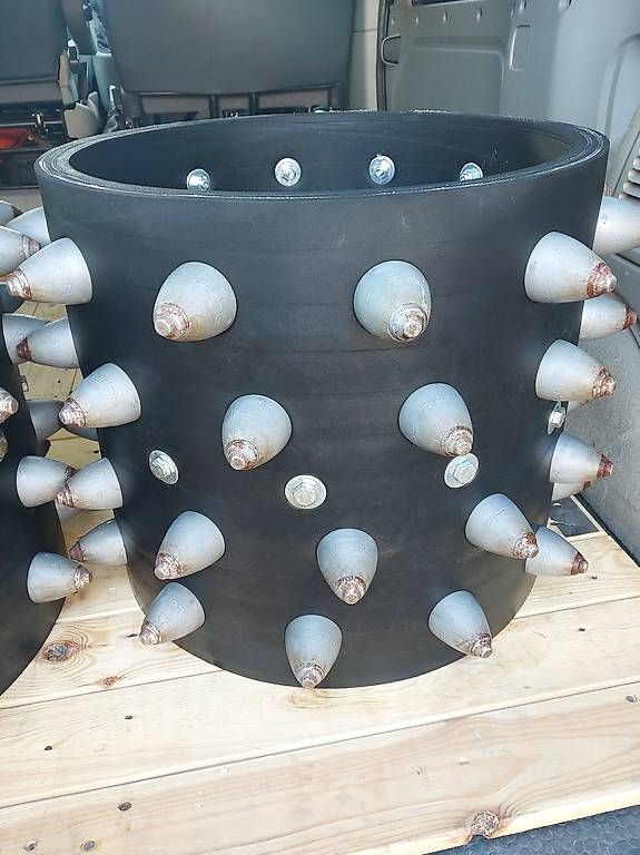 Pneumatici & Ruote complete: Flexispikes stachelräder Mullis Rapid Motormäher – Usato da Reichenburg venduto da berlingo92 3