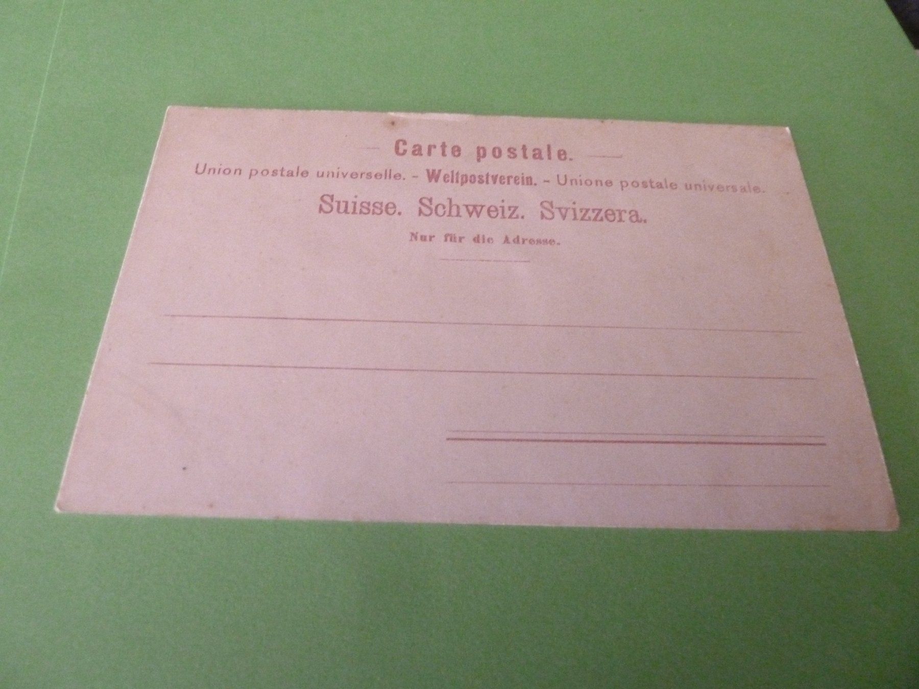 Cartoline postali: LITHO NÄFELS ungelaufen um 1900 – Usato da Rieden SG venduto da jamilau 1