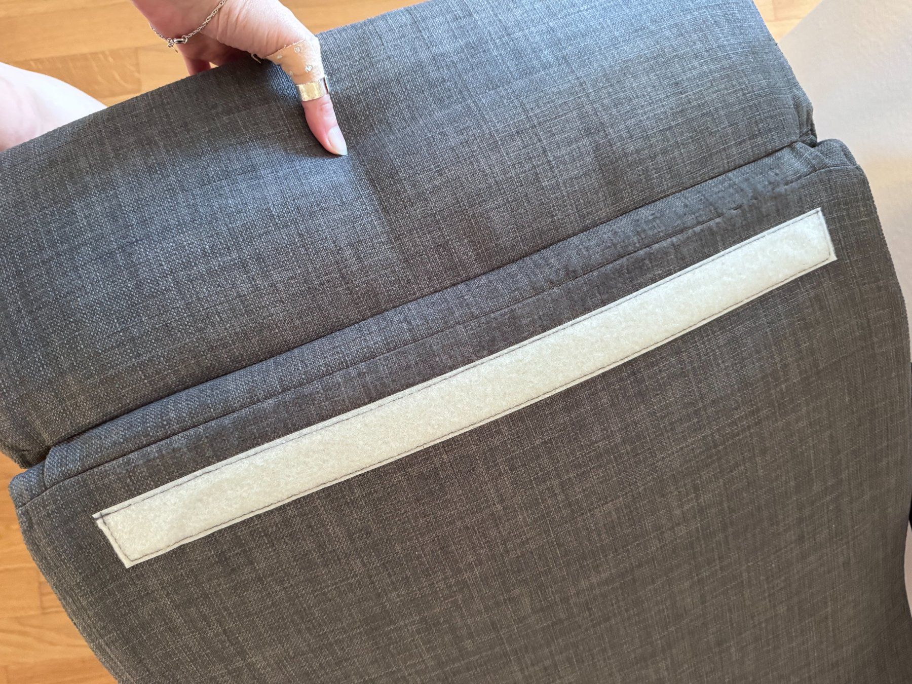Ikea Poltrone: Ikea POÄNG Sessel, schwarzbraun - mit anthrazit Bezug – Usato da Basel venduto da liz_kqf6 1