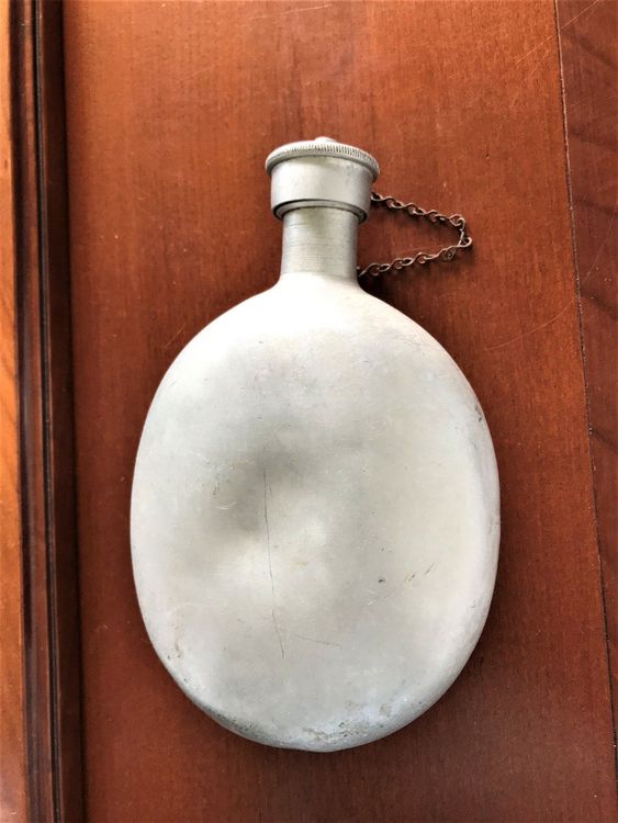 Peosaard Armee-Grüne Feldflasche 500 Ml – Aluminium, Auslaufsicher, Mit Clip