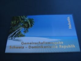 Markenbüchlein Gemeinschaftsausgabe CH-Dominicana,2016, ET-o