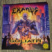 Exodus – Goliath: Limited to 500 copies in Yellow Vinyl!