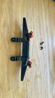 Front Bumper for RC Cars, Metal, Black, New