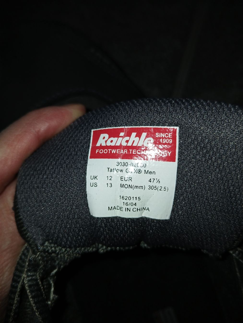 Mammut Chaussures hommes: mammut 47 1/3 goretex – D'occasion à recherswil par papamoll71 3
