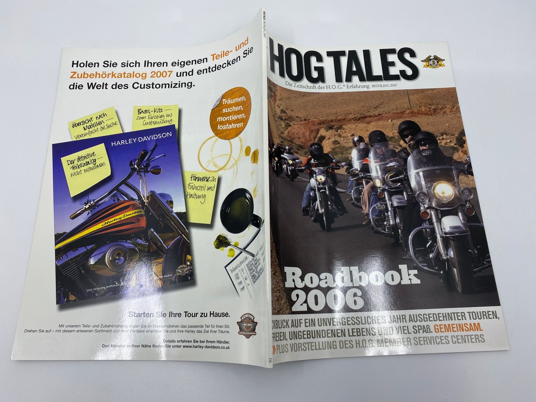 Zeitschriften & Magazine: Harley Owners Group HOG Magazine  HogTailes 2007 – Gebraucht aus Langwiesen von Restposten-24 4