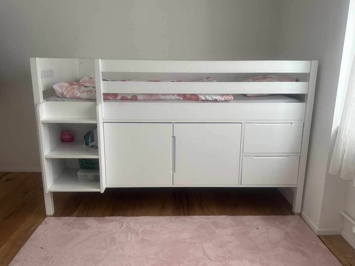 Letti: Hochbett mit Stauraum – Usato da Wattwil venduto da Lumina 1