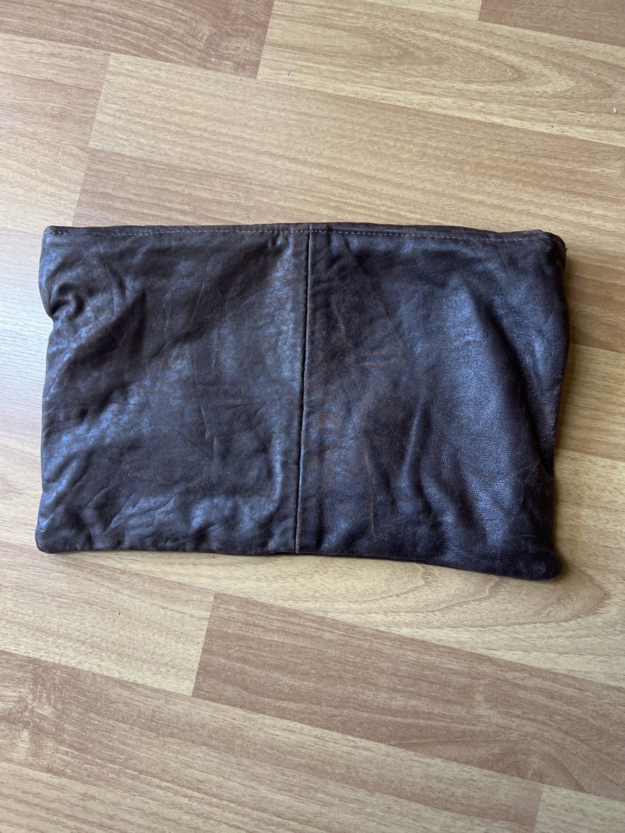 Borse da donna: Pele Che Coco Clutch, braunes Leder – Usato da Linden venduto da Annelie12 1