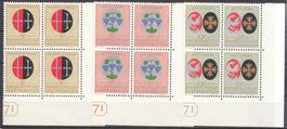 LBK 484 - 486 im 4er-Block postfrisch