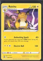 POKÉMON / Raichu / Silver Tempest 🇺🇸