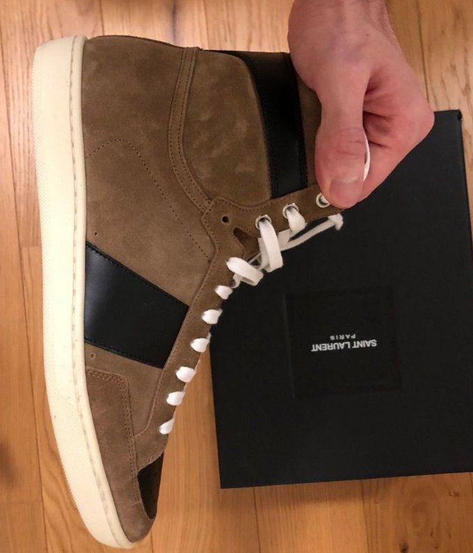 Saint Laurent Scarpe da uomo: Yves Saint Laurent Herren Schuhe – Usato da Schindellegi venduto da Samy2015 1