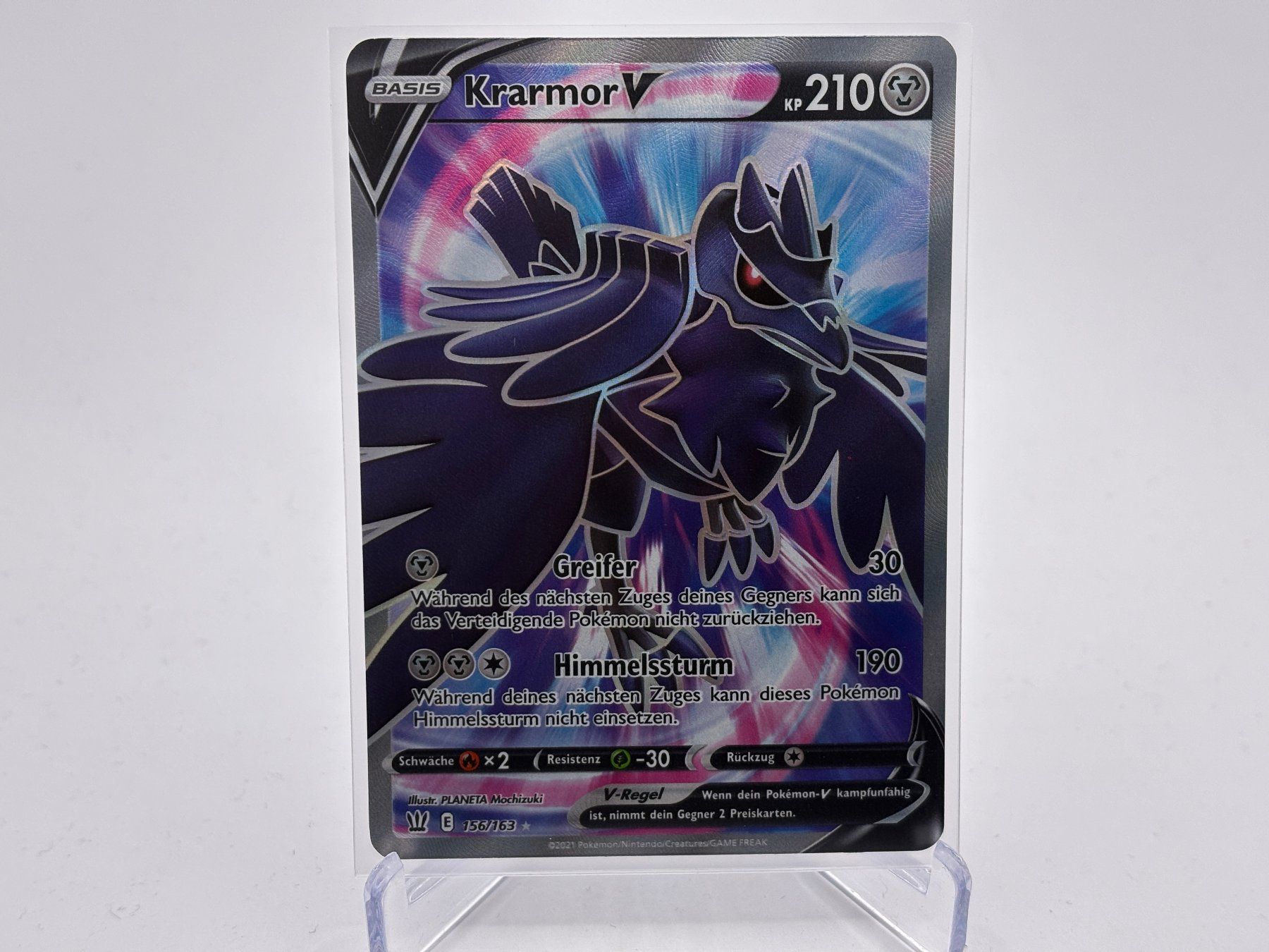 Pokémon Carte collezionabili: Kampfstile - Krarmor V  (BST 156) - DE – Nuovo (secondo la descrizione) da Allschwil venduto da Bullach