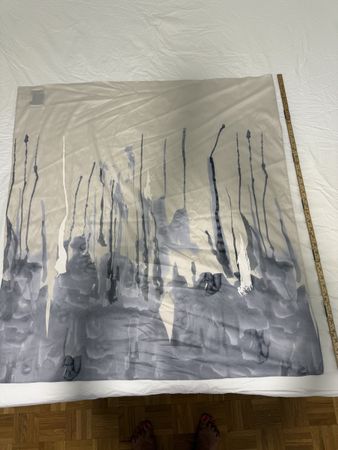 Designers remix silk scarf