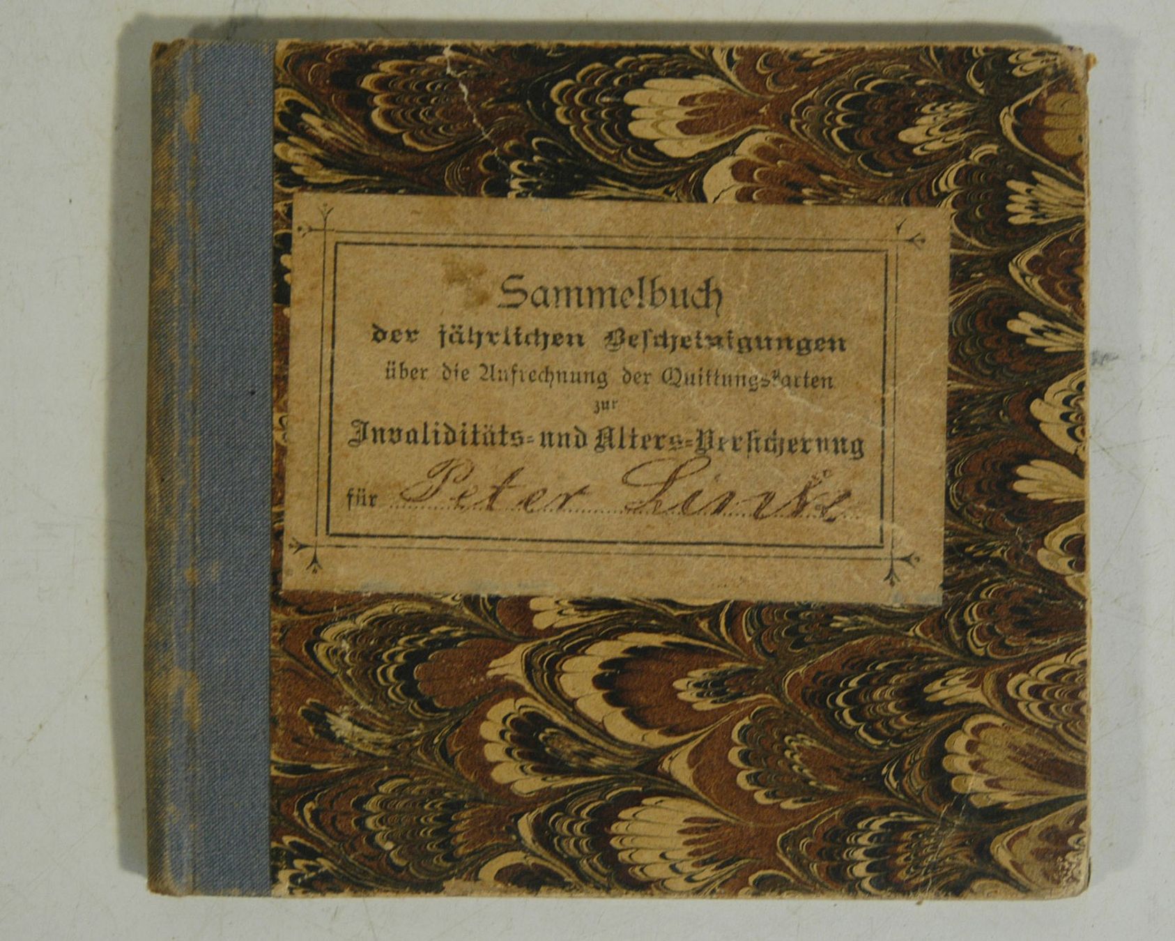 Livres: Versicherungs Sammelbuch 1889 – D'occasion à Herisau par Wisen