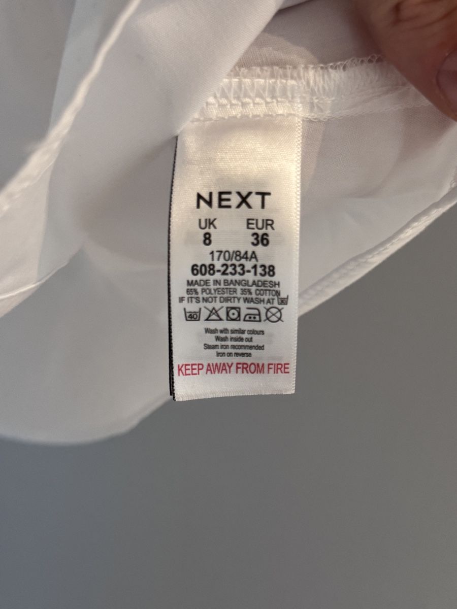 Next Blusen: Next Bluse, Weiss, Gr. 36, Kurzarm - Top Zustand! – Gebraucht aus Oberbipp von jan_68pd 2