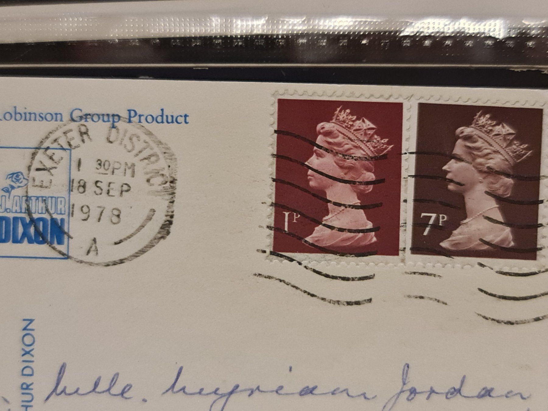 Cartoline postali: Alte Postkarte Sidmouth England 1978 – Usato da Dintikon venduto da Vexi 1
