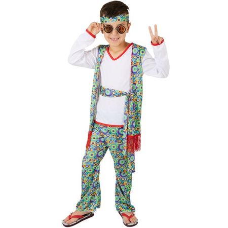 Jungenkostüm Hippieboy Gr. 164