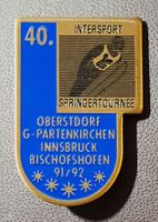 S280 Brosche Ski Springertournee 91/92 Oberstdorf Innsbruck