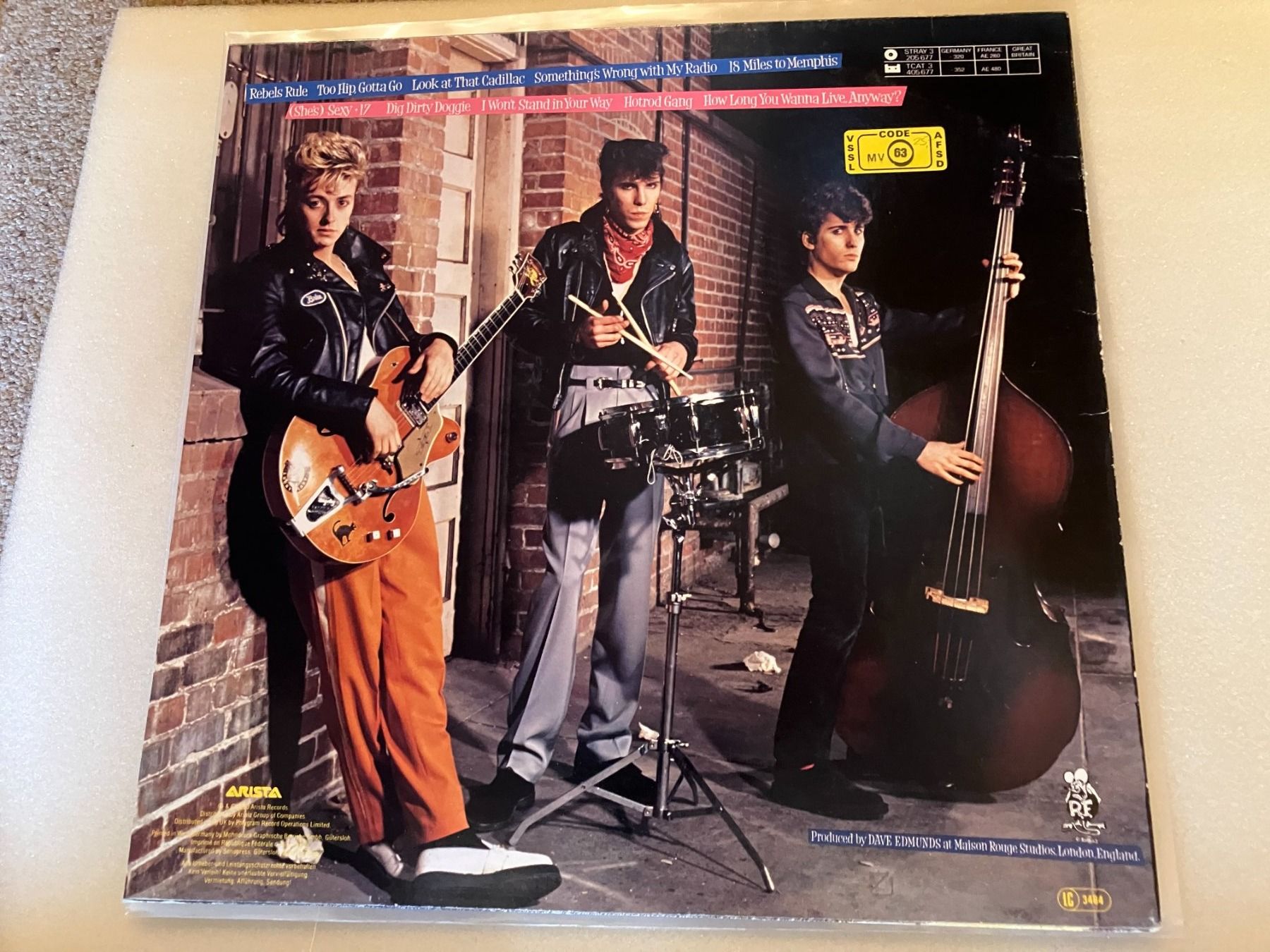 Dischi in vinile: Stray Cats – Usato da Aarwangen venduto da Jukebox3 2