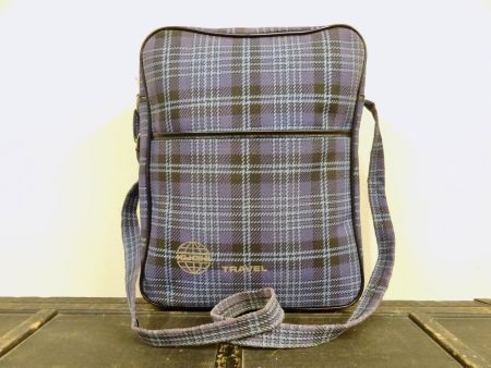 tolle Vintage KUONI TRAVEL Reisetasche Tasche 60er 70er 80er