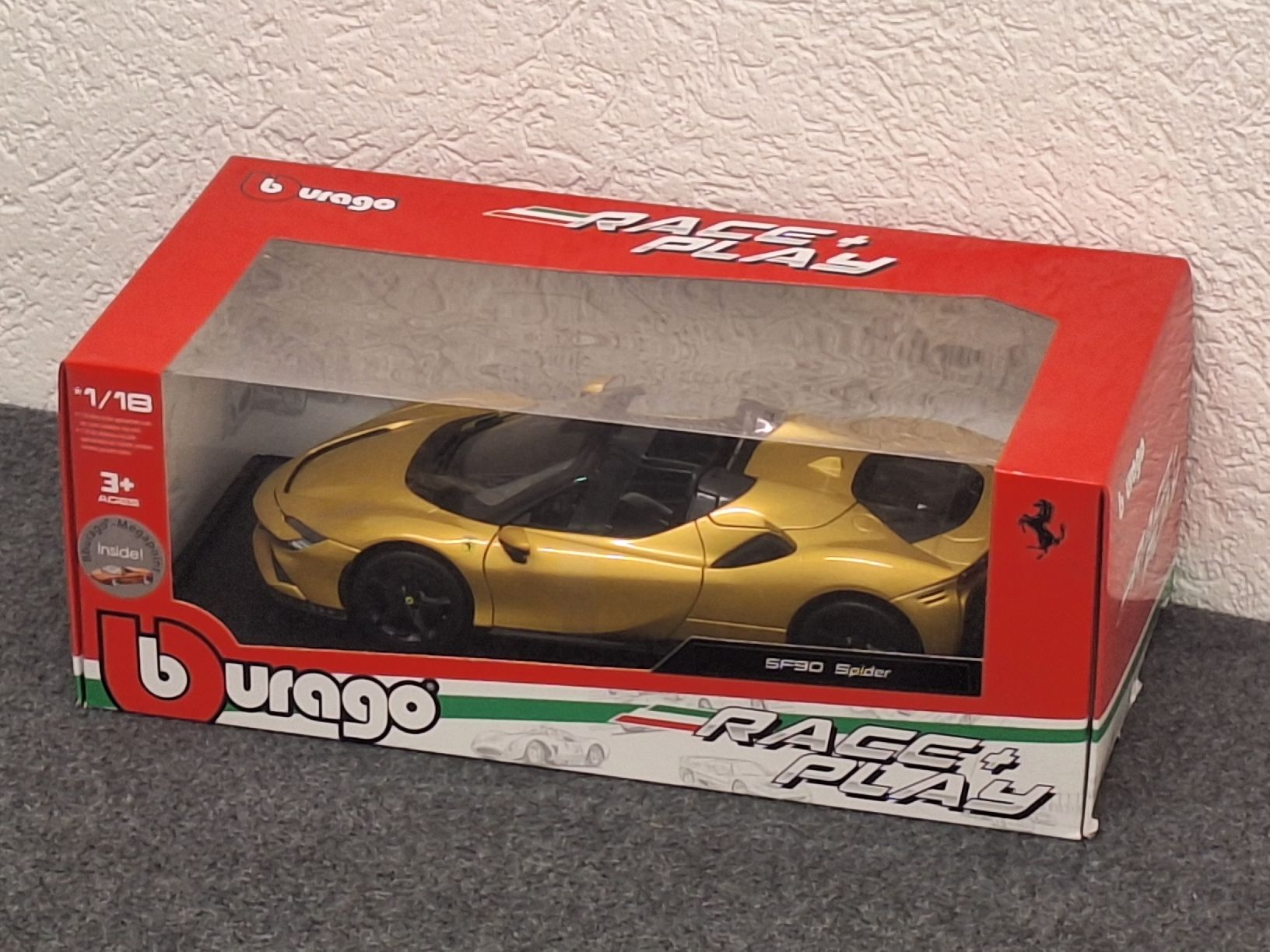 Bburago Voitures modèles: Bburago Ferrari SF90 Spider 1/18   – Neuf (Voir description) à Grüt (Gossau ZH) par wisdomio7 1