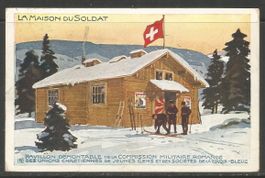 Carte P de 1918 ( La Maison du Soldat )