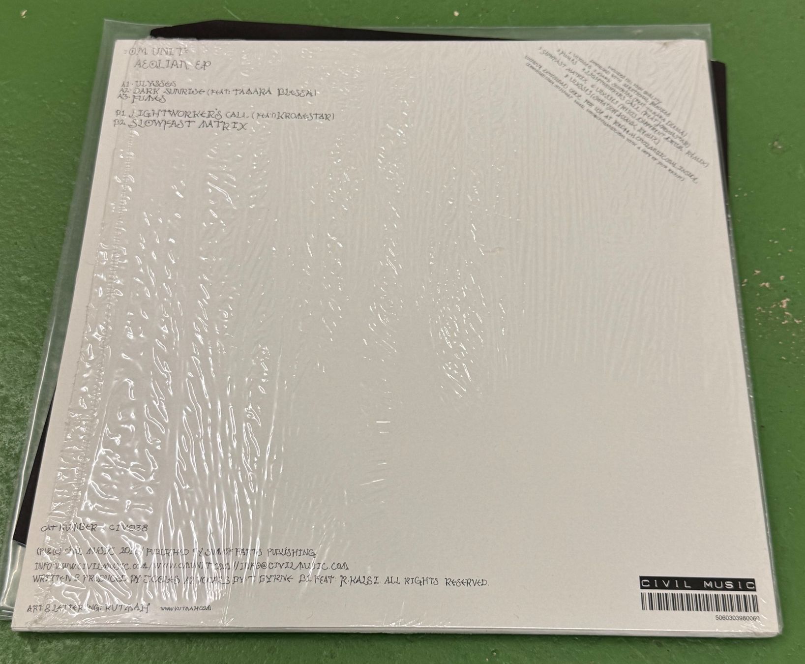 Dischi in vinile: Om Unit ‎– Aeolian – Usato da Basel venduto da Ostschweiz06 2