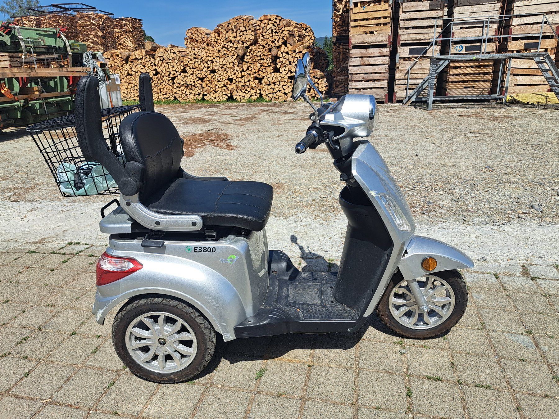 Elektromobile: 3Rad Mobility seniorenfahrzeug E-Scooter SPC E3800 Lieferung – Gebraucht aus Hallau von ZIEGLER-Motorhandel